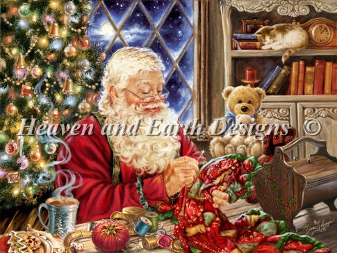 Santa Sew Sweet Material Pack - Click Image to Close